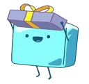 🎁-CubeMelt, Telegram Sticker
