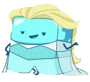 👸-CubeMelt, Telegram Sticker