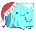 🎅-CubeMelt, Telegram Sticker