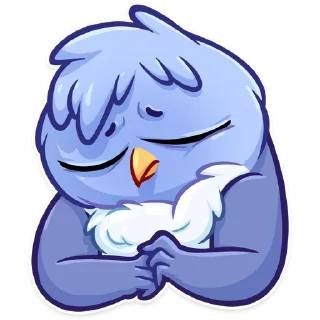 😔-Кукуха Ебобоша, Telegram Sticker
