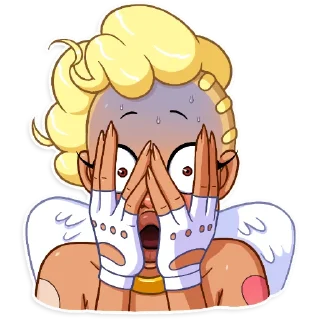 😨-Cupida, Telegram Sticker
