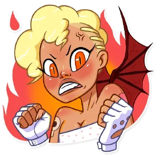 😡-Cupida, Telegram Sticker