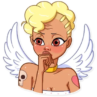 🤔-Cupida, Telegram Sticker