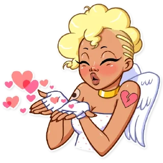 😘-Cupida, Telegram Sticker