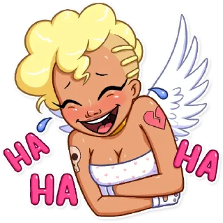😂-Cupida, Telegram Sticker