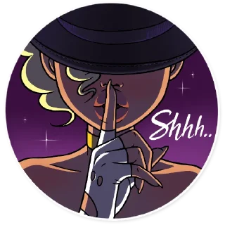🤫-Cupida, Telegram Sticker