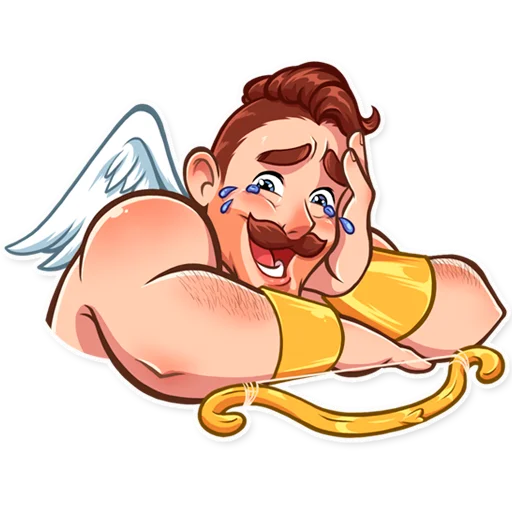 Cupid, telegram sticker