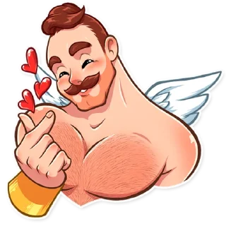 🥰-Cupid, Telegram Sticker