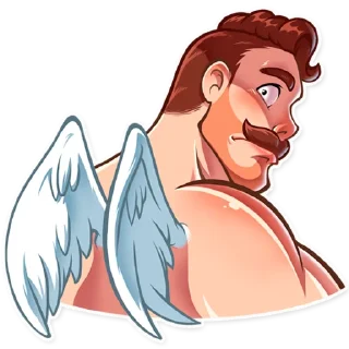 😳-Cupid, Telegram Sticker