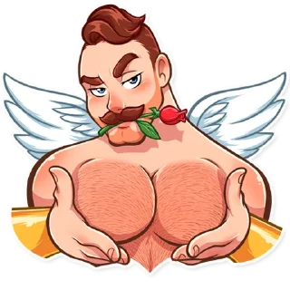 🌹-Cupid, Telegram Sticker