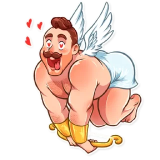 😍-Cupid, Telegram Sticker