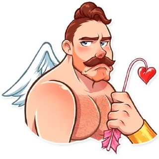 😒-Cupid, Telegram Sticker