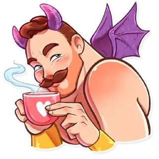 😈-Cupid, Telegram Sticker