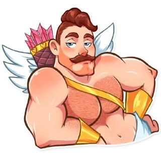 😑-Cupid, Telegram Sticker