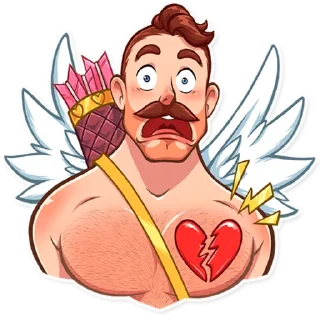 💔-Cupid, Telegram Sticker