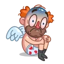 😨-Cupid, Telegram Sticker
