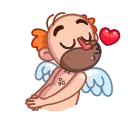 😘-Cupid, Telegram Sticker