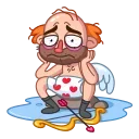 😭-Cupid, Telegram Sticker
