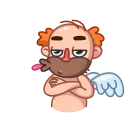 😒-Cupid, Telegram Sticker