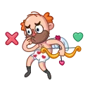 🤔-Cupid, Telegram Sticker