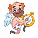 🎵-Cupid, Telegram Sticker