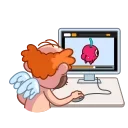 😏-Cupid, Telegram Sticker