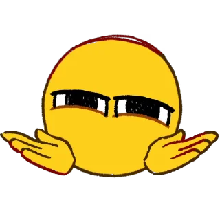 🤷‍♂️-Cursed Emojis, Telegram Sticker