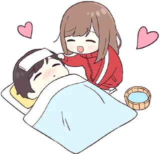 🥺-Cute Couple, Telegram Sticker
