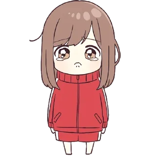 😢-Cute Couple, Telegram Sticker