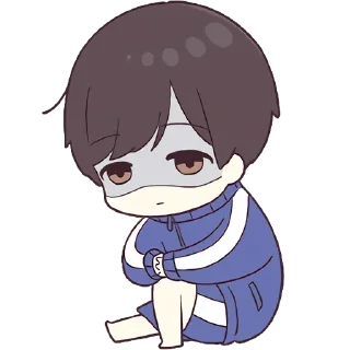 😓-Cute Couple, Telegram Sticker