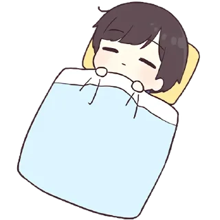 😴-Cute Couple, Telegram Sticker