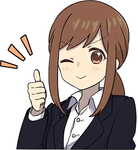 Cute Girl, telegram sticker