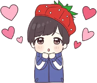 😍-Cute Couple, Telegram Sticker