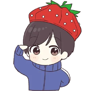 🆗-Cute Couple, Telegram Sticker