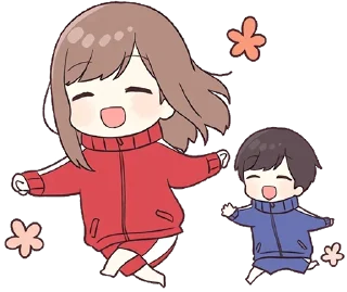 💨-Cute Couple, Telegram Sticker