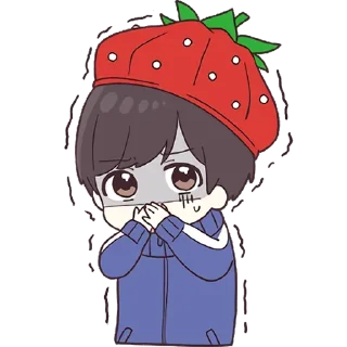😱-Cute Couple, Telegram Sticker