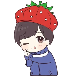 😜-Cute Couple, Telegram Sticker