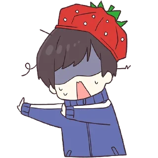 😨-Cute Couple, Telegram Sticker