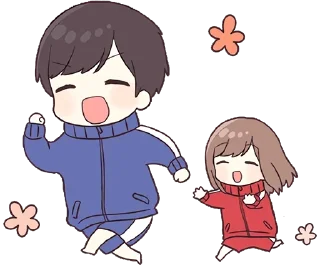 💨-Cute Couple, Telegram Sticker