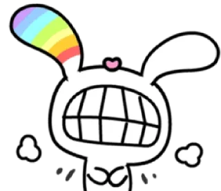 😡-Cute Love, Telegram Sticker