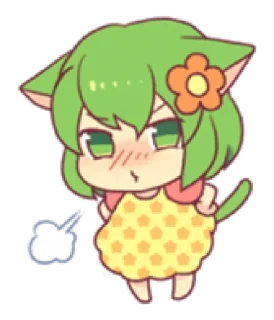😤-Cute Love, Telegram Sticker