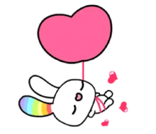 ❤️-Cute Love, Telegram Sticker