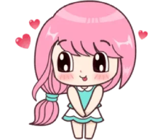 ☺️-Cute Love, Telegram Sticker