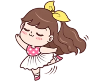 😌-Cute Love, Telegram Sticker