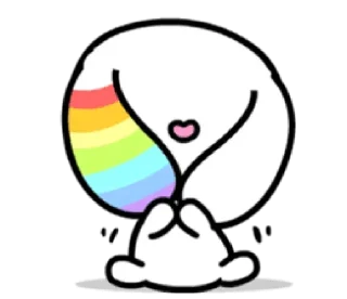 🙈-Cute Love, Telegram Sticker