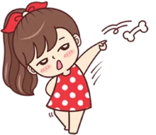 😒-Cute Love, Telegram Sticker