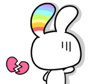 💔-Cute Love, Telegram Sticker