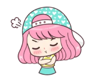 😡-Cute Love, Telegram Sticker
