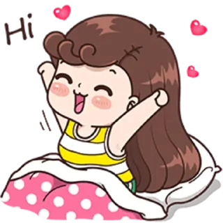🙌-Cute Love, Telegram Sticker