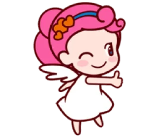 👍-Cute Love, Telegram Sticker
